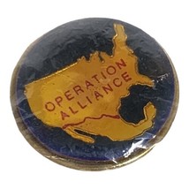 Vtg Operation Alliance Lapel Pin USA Mexico Police Agency Collectible Pi... - £6.54 GBP