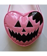 Nara Prado Pink Heart Pumpkin Gothic Purse New - £95.63 GBP