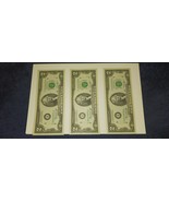 3) 1976 (BI CENTENNIAL) UNC US 2 DOLLAR NOTES/ CONSECUTIVE SERIAL NUMBER... - €23,70 EUR