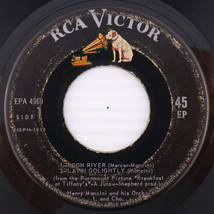 Henry Mancini – Breakfast At Tiffany&#39;s, Moon River 1962 45rpm EP Record EPA 4369 - £4.28 GBP