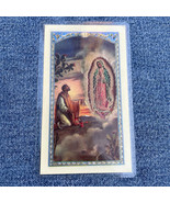 Saint Juan Diego, Prayer to St. Juan Diego Laminated Holy Card New - $1.33