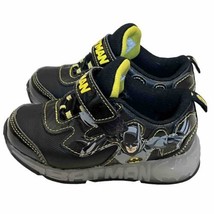 Batman Light Up Sole Size 8 Boys Shoes Toddler DC Comics Shoe Collection - £22.50 GBP