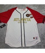 MLS Mitchell &amp; Ness Atlanta United FC White Practice Day Jersey Size X-L... - $72.08