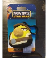 Angry Birds Star Wars Clip On Plush Han Solo Backpack Clip Yellow Bird K... - $468.51 MXN