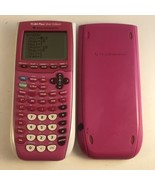 Texas Instruments TI-84 Plus Silver Ed Calculator Pink MISSING BATTERY C... - £31.14 GBP