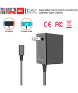 Switch Fast Charger For Nintendo Switch/Lite Ac Adapter Power Supply Typ... - £12.64 GBP