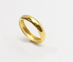 22k Solid gold ring band (size 5.5 ) #b5 - £157.48 GBP