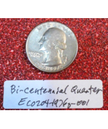 1976 Bi-Centennial Quarter Filled Mint Mark &amp; Double Die Errors; Old Coi... - £6.25 GBP