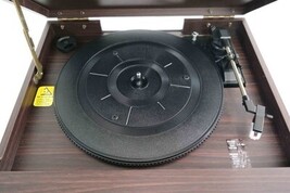 Victrola Metropolitan Mid Century 4-in-1 Bluetooth Record Player VTA-240B-WLN image 3