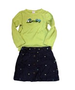 Gymboree Vintage Girls 5 Hide N Seek Mushroom Embroidery Top &amp; Skort Outfit - €25,24 EUR