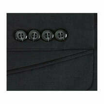 Men Renoir Suit Separate Super 140s Soft Wool Two Button Classic Fit 508-1 Black image 6