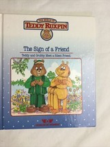 Vintage Teddy Ruxpin The Sign Of A Friend Book Only - £10.26 GBP