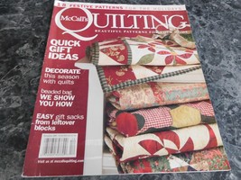 McCall&#39;s Quilting Magazine December 2005 Wool Wonderland - £2.39 GBP