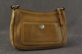 Designer Authentic COACH Brown Pebble Leather Chelsea Handbag Purse C05S... - £40.84 GBP