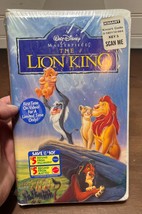 1995 Disney The Lion King Masterpiece Collection 1st Time On VHS 2977 New Sealed - £179.44 GBP
