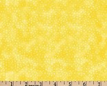 2 Yard Piece - Norway Dots Honey Yellow Quilter&#39;s Cotton Fabric Precut M... - $9.97