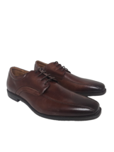 Florsheim Men&#39;s 14155-221 Bike Toe Oxford Leather Dress Shoe Cognac Size... - $66.49