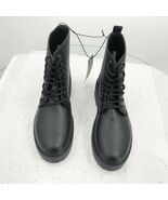New Charles Albert Womens Louisa-S Platform Lug Black Combat Boots Size 9 - €44,64 EUR