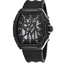 Christian Van Sant Men&#39;s Odyssey Black Dial Watch - CV6196 - £409.77 GBP