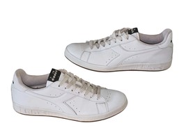 DIADORA Game P Sneakers Casual Shoe Leather Sports Tennis Mens Sz 9.5 - $493.21 MXN