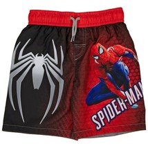 SPIDER-MAN Marvel Avenger UPF50+ Swim Trunks Bathing Suit Boys Sz 4 5-6 Or 7 $25 - $14.99