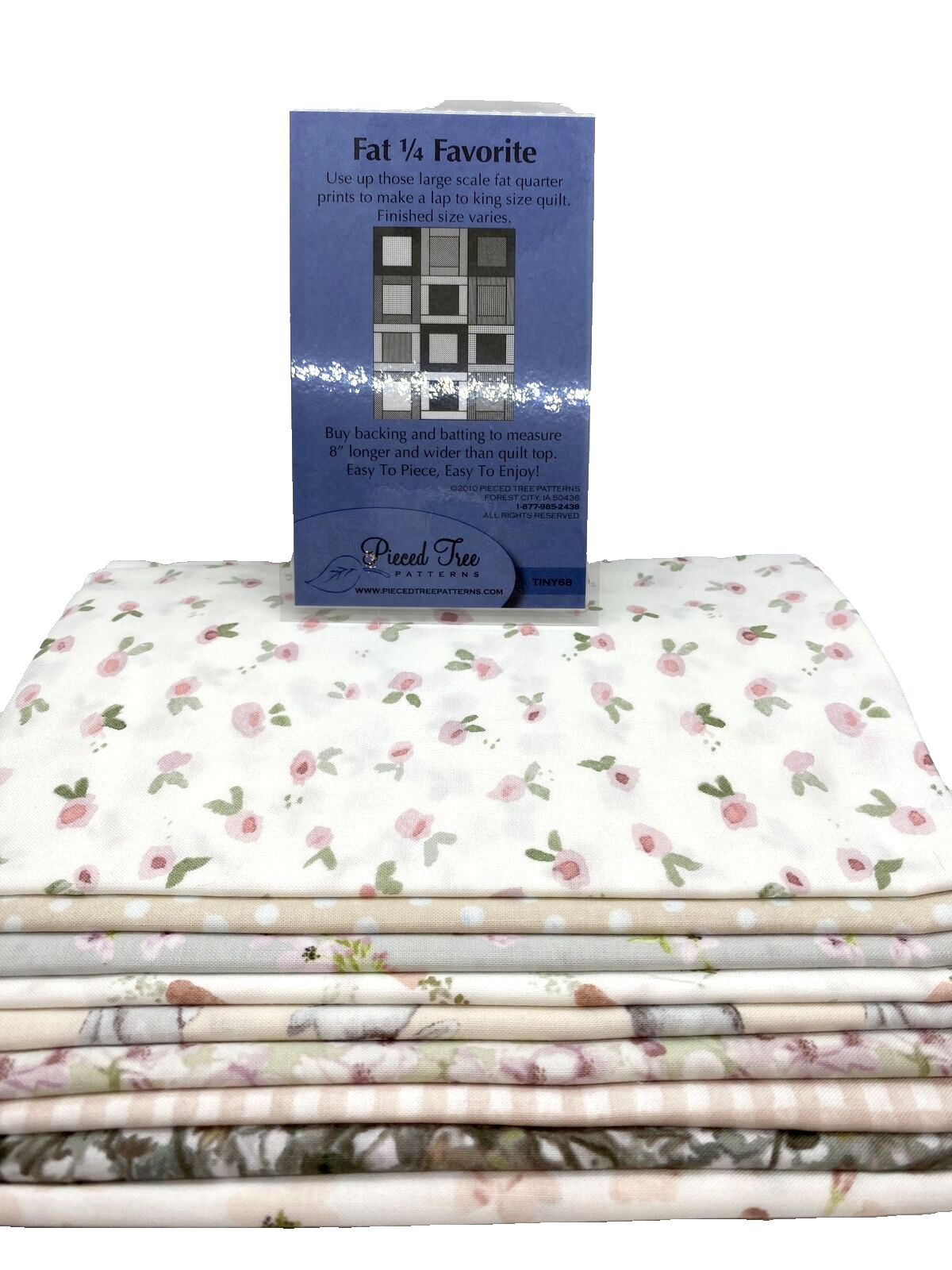 Pieced Tree Patterns Cuddle Throw Quilt Kit NEW - $42.74