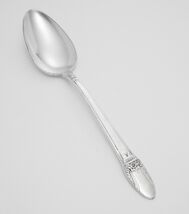ANTIQUE TEASPOON 1847 ROGERS BROS LOVE PATTERN  6⅛” INLAID SILVER IS - $19.79