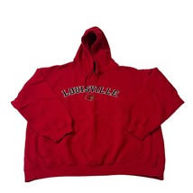 Louisville Cardinals CatBird Seat Hoodie Mens XL Pullover Sweatshirt Embroidered - £18.12 GBP