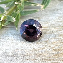 Natural Pinkish Purple Spinel | Round Cut | 6.88 mm | 1.46 Carat | Gemstones | U - £253.17 GBP