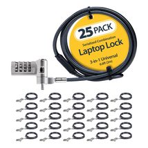 StarTech.com Universal Laptop Lock 6.6ft (2m), Security Cable for Notebo... - $54.28+