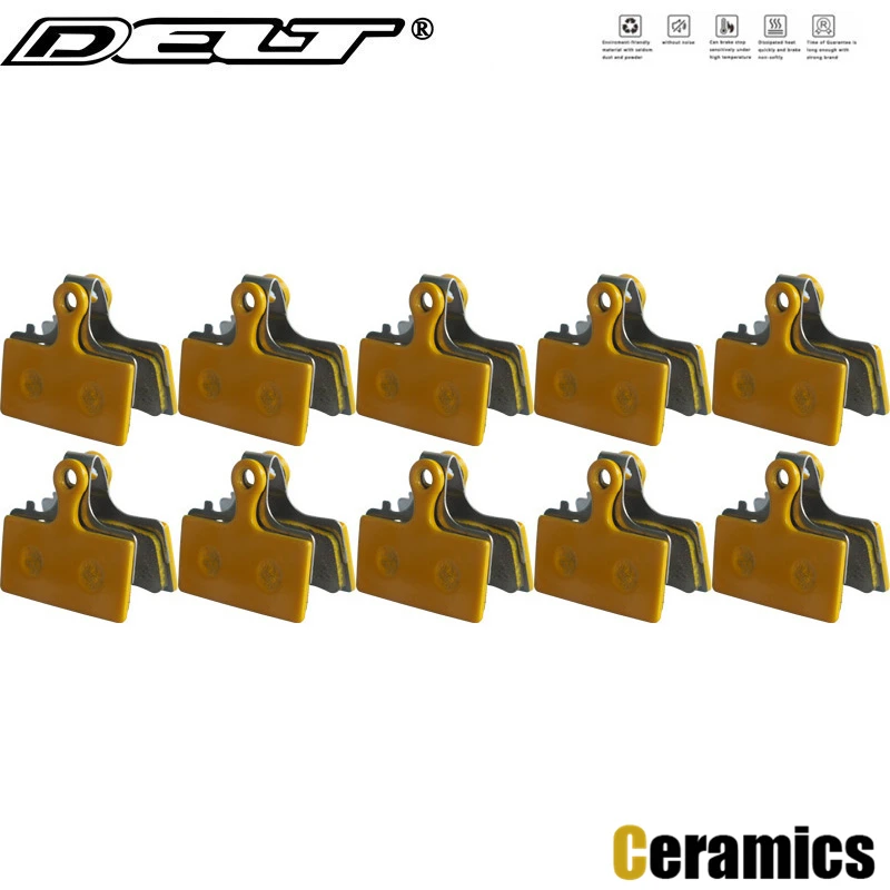 10 Pair Ceics Bicycle Disc ke Pads For SHIMANO G01S XTR M9000 BR-M985 Deore M785 - £107.50 GBP