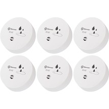 6 Pack Water Leak Detector, 100Db Water Sensor Alarm Flood Detector For ... - £52.13 GBP