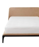 Fitted Sheet Queen White - Queen Fitted Sheet Only For Mattress Up To 14... - £27.13 GBP