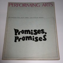 Promises Promises Theater Performing Arts Magazine Vintage 1970 Anthony Roberts* - £19.65 GBP