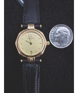 Wristwatch, Lady&#39;s, Michel Herbelin, Gold Plate Lizard, ETA Swiss 7 Jewe... - $405.18 CAD