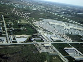 1975 SW Aerial View Lincoln Mall Cicero Ave Matteson Illinois Kodachrome Slide - £4.28 GBP