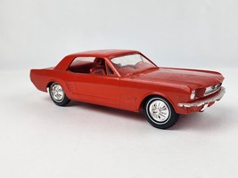 Vintage  1966 Ford Mustang Coupe Red Dealer Promo Model Car, 1/25 Scale Nice - £54.26 GBP