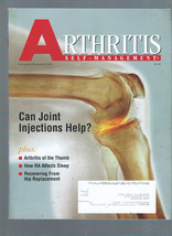 Arthritis Self- Management Magazine Nov/Dec 2011 - $9.99