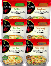 Ka-Me Pad Thai &amp; Hong Kong Express Fresh Cooked Rice Noodles, Variety 6-Pack - £33.43 GBP