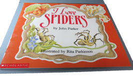 I love Spiders Children&#39;s &quot;Big Book&quot; Scholastic 1988 XL Paperback - $17.61