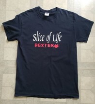 Slice Of Life Dexter TV Show Series T Shirt Size M Gildan Black - £26.20 GBP