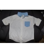 Janie And Jack White/Blue LS Button-up Shirt Size 12/18 Months Boy's EUC - $462.15 MXN Janie And Jack White/Blue LS Button-up Shirt Size 12/18 Months Boy's EUC - $462.15 MXN