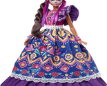 Barbie 2022 Dia De Muertos Collectible Doll w Ruffled Dress Flower Crown... - $100.93