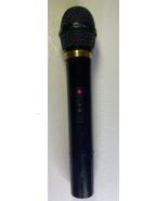 Black Handheld Wireless Portable Microphone Unknown Brand Batteries NOT ... - £7.10 GBP