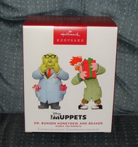 2023 Hallmark Keepsake Ornament The Muppets Dr Bunsen Honeydew and Beaker Set - £41.48 GBP