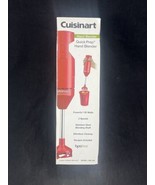 CUISINART QUICK PREP 2 Speed HAND BLENDER Red MODEL CSB-33R NEW IN BOX - $29.69