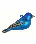 Indigo Bunting Bird Christmas Ornament - $23.18 CAD