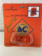 Scale Models Allis Chalmers Diecast Tractor 1992 FPS 1/64 SIGNED JOSEPH ... - $59.40
