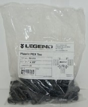 Legend 461-212 3/4 Inch X 1/2 Inch Plastic PEX Tee Bag of 25 image 1