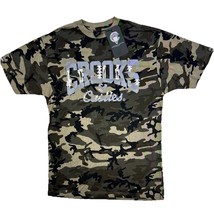 NEW Crooks And Castles, Camo 100% Cotton Unisex graphic T shirt Size M - $18.81